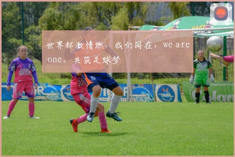 世界杯激情燃，我们同在，we are one，共筑足球梦